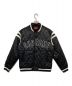 Supreme（シュプリーム）の古着「Quilted Satin Varsity jacket」｜ブラック