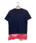 MSGM (エムエスジーエム) フリルデザインロゴTEE ネイビー サイズ:XS：2980円