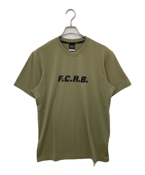 F.C.R.B.（エフシーアールビー）F.C.R.B. (エフシーアールビー) POLARTEC POWER DRY AUTHENTIC LOGO TEE オリーブ サイズ:Mの古着・服飾アイテム