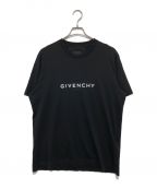 GIVENCHYジバンシィ）の古着「ロゴ リバース スリムTシャツ」｜ブラック