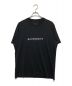 GIVENCHY（ジバンシィ）の古着「ロゴ リバース スリムTシャツ」｜ブラック