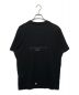 GIVENCHY (ジバンシィ) ロゴ リバース スリムTシャツ ブラック サイズ:XL：27000円