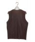 HOMME PLISSE ISSEY MIYAKE (オムプリッセ イッセイ ミヤケ) UNFOLD VEST ブラウン サイズ:3：25000円