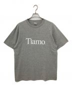 APPLE BUTTER STORE×Creekアップルバターストア×クリーク）の古着「Ti Amo Logo Tee」｜グレー