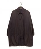 AURALEEオーラリー）の古着「CHAMBRAY BIG SOUTIEN COAT」｜ブラウン