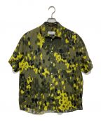 OAMCオーエーエムシー）の古着「マーブルカモPTシャツ」｜黄緑