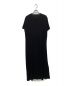 TOGA PULLA (トーガ プルラ) High twist smooth dress S/S ブラック サイズ:36：9800円