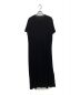 TOGA PULLA (トーガ プルラ) High twist smooth dress S/S ブラック サイズ:36：5000円