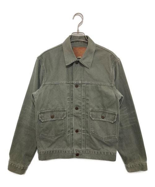 RRL（ダブルアールエル）RRL (ダブルアールエル) 2ndタイプトラッカージャケット グレー サイズ:Ｓの古着・服飾アイテム