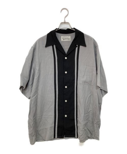 WACKO MARIA（ワコマリア）WACKO MARIA (ワコマリア) TWO TONE 50'S OPEN COLLAR SHIRT グレー サイズ:Lの古着・服飾アイテム