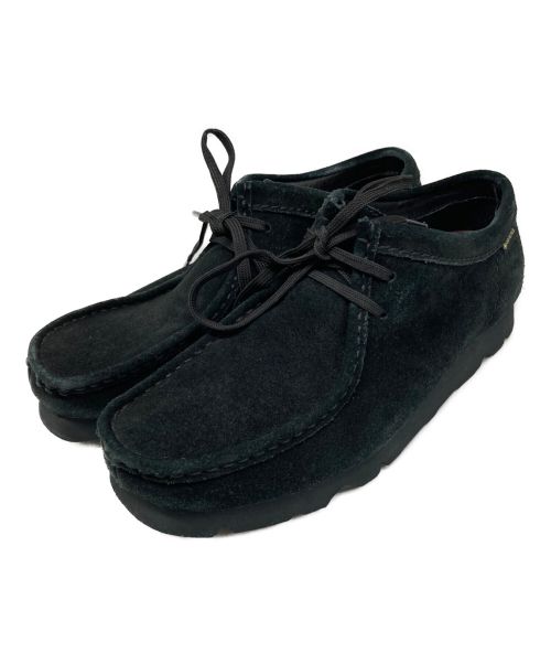 CLARKS（クラークス）CLARKS (クラークス) GORE-TEX ワラビーシューズ ブラック サイズ:25.5の古着・服飾アイテム