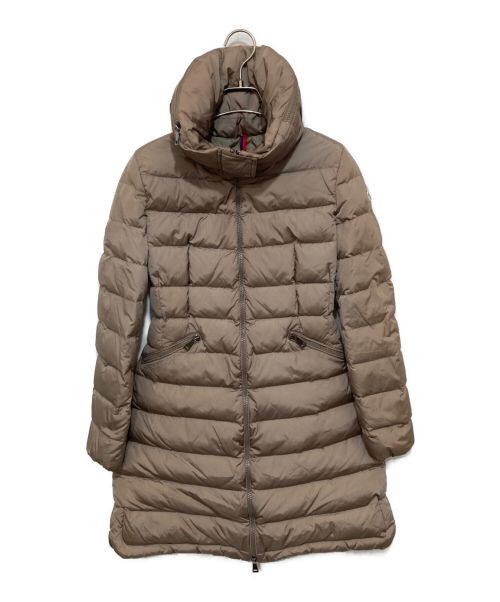 MONCLER（モンクレール）MONCLER (モンクレール) ダウンコート ベージュ サイズ:00の古着・服飾アイテム