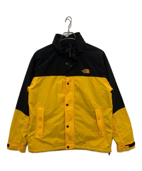 THE NORTH FACE（ザ ノース フェイス）THE NORTH FACE (ザ ノース フェイス) ハイドレナウィンドジャケット ブラック×イエロー サイズ:Mの古着・服飾アイテム