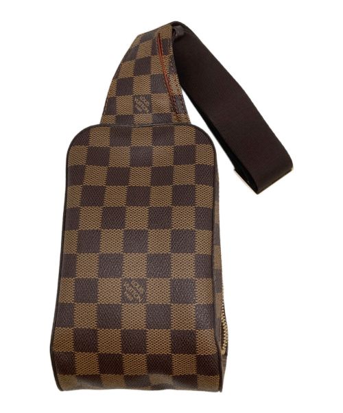 LOUIS VUITTON（ルイ ヴィトン）LOUIS VUITTON (ルイ ヴィトン) ジェロニモス ウエストバッグ（旧型） ブラウンの古着・服飾アイテム