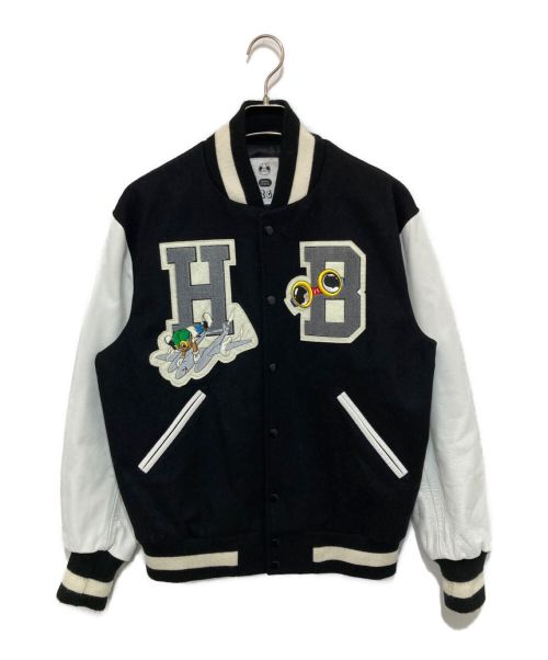 skookum（スクーカム）SKOOKUM (スクーカム) HEBRU BRAND (ヘブル・ブラントリー) 2G (ツージー) VARSITY JACKET/スタジャン ブラック サイズ:Mの古着・服飾アイテム