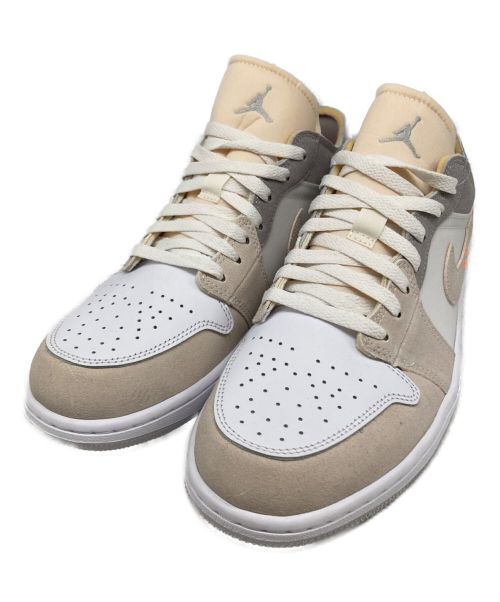 NIKE（ナイキ）NIKE (ナイキ) AIR JORDAN 1 Lowスニーカー ホワイト サイズ:27.5の古着・服飾アイテム