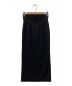 mame kurogouchi (マメクロゴウチ) Wool Gabardine High Waisted Skirt ブラック サイズ:1 未使用品：25800円