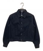 AURALEEオーラリー）の古着「SELVEDGE LIGHT DENIM BLOUSON」｜ブラック