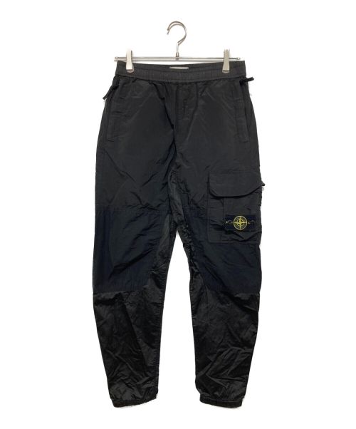 STONE ISLAND（ストーンアイランド）STONE ISLAND (ストーンアイランド) NYLON METAL RIPSTOP PANTS ブラック サイズ:30の古着・服飾アイテム