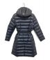 MONCLER (モンクレール) MOKACINE ベルト付ダウンコート ブラック：59800円