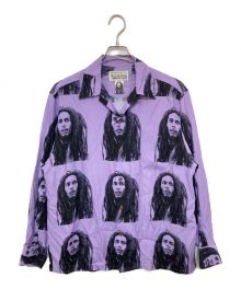 WACKO MARIA（ワコマリア）の古着「BOB MARLEY / HAWAIIAN SHIRT L/S」｜パープル