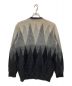 WACKO MARIA (ワコマリア) MOHAIR DIAMOND JACQUARD CARDIGAN グレー サイズ:Ｓ：22800円