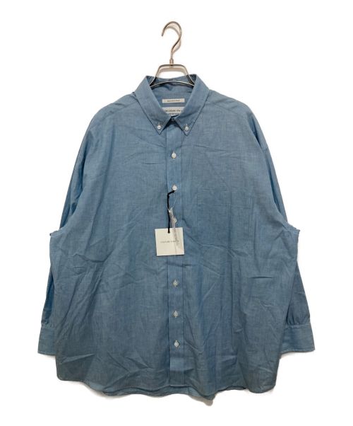 COUTURE D`ADAM（​クチュール・ド・アダム）COUTURE D`ADAM (​クチュール・ド・アダム) Oversized Chambray Button down Shirt ブルー サイズ:38 未使用品の古着・服飾アイテム