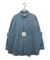 COUTURE D`ADAM（​クチュール・ド・アダム）の古着「Oversized Chambray Button down Shirt」｜ブルー