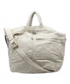 PORTERポーター）の古着「MILE  2WAY TOTE BAG」｜ベージュ