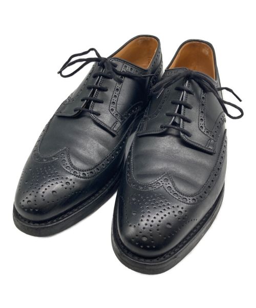 Crockett & Jones（クロケット＆ジョーンズ）Crockett & Jones (クロケット＆ジョーンズ) SWANSEA ウィングチップシューズ ブラック サイズ:6　Gの古着・服飾アイテム