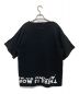 MM6 Maison Margiela (エムエムシックス メゾンマルジェラ) レイヤードスウェットTシャツ ブラック サイズ:XS：6000円