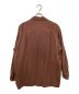 YOKE (ヨーク) BIG FLAP LONG SHIRTS ブラウン サイズ:2：7800円