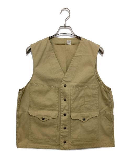 FILSON（フィルソン）FILSON (フィルソン) ダックベスト ベージュ サイズ:40の古着・服飾アイテム