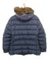 MONCLER (モンクレール) AUGERT ラクーンファーダウンジャケット ネイビー サイズ:3：79800円