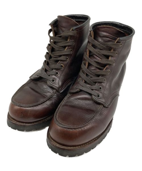 RED WING（レッドウィング）RED WING (レッドウィング) J.CREW (ジェイクルー) 4183 別注モックトゥブーツ ブラウン サイズ:28の古着・服飾アイテム