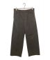 SUNSEA（サンシー）の古着「N.M Brushed Straight Pants」｜ブラウン