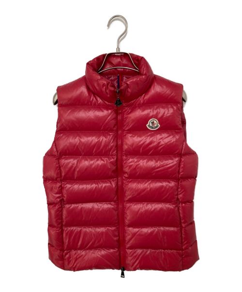 MONCLER（モンクレール）MONCLER (モンクレール) GHANY ダウンベスト ピンク サイズ:1の古着・服飾アイテム