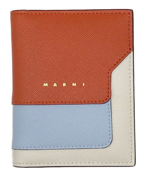 MARNI（マルニ）MARNI (マルニ) キーリング付きカードケース ホワイトの古着・服飾アイテム