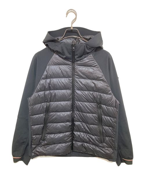 MONCLER（モンクレール）MONCLER (モンクレール) FABIAN ナイロン切替ダウンジャケット ブラック サイズ:5の古着・服飾アイテム