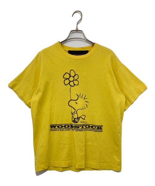 MARC JACOBS（マークジェイコブス）MARC JACOBS (マークジェイコブス) PEANUTS (ピーナッツ) コラボプリントTEE イエロー サイズ:Sの古着・服飾アイテム