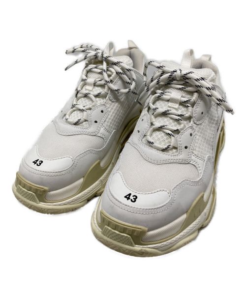 BALENCIAGA（バレンシアガ）BALENCIAGA (バレンシアガ) Triple S/トリプルS ホワイト サイズ:JP28.5の古着・服飾アイテム