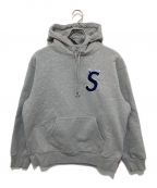 SUPREMEシュプリーム）の古着「22FW S Logo Hooded Sweatshirt」｜グレー