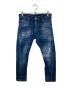 DSQUARED2（ディースクエアード）の古着「SEXY TWIST JEAN」｜インディゴ