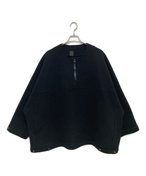 N.HOOLYWOOD（エヌ ハリウッド）N.HOOLYWOOD (エヌ ハリウッド) 3LAYER PULLOVER BLOUSON ブラック サイズ:40の古着・服飾アイテム