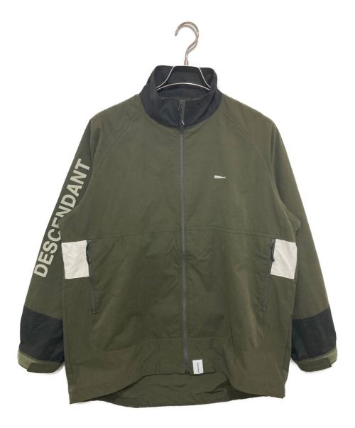 DESCENDANT（ディセンダント）DESCENDANT (ディセンダント) TERRACE NYLON JACKET カーキ サイズ:1の古着・服飾アイテム