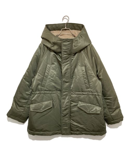 upper hights（アッパーハイツ）upper hights (アッパーハイツ) 中綿モッズコート カーキ サイズ:Sの古着・服飾アイテム