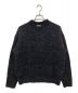 AURALEE（オーラリー）の古着「ALPACA WOOL SUPER LIGHT KNIT BIG P/O」｜ブラック