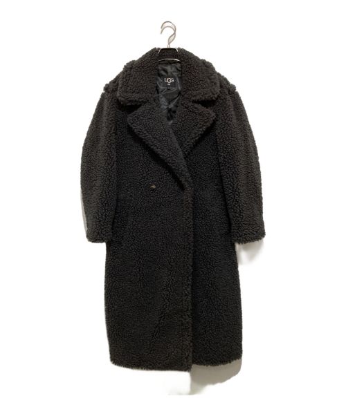 UGG（アグ）UGG (アグ) Gertrude Long Teddy Coat グレー サイズ:Sの古着・服飾アイテム