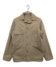 CarHartt×ADAM KIMMEL（カーハート×アダムキメル）の古着「コラボカバーオール」｜ベージュ