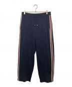 TTT MSWティー）の古着「Track suit wide pants」｜ネイビー